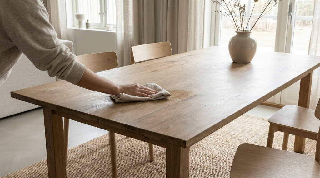 Meubelonderhoud: Hoe hout best onderhouden?