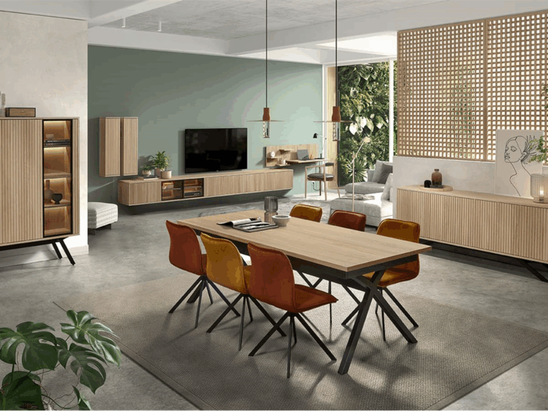 Dressoir Napoli 5 Deuren Met Onderstel - Np.d5+Sok D4-D5-Tv4 - Afbeelding 2