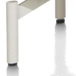 Noon, set van 4 poten in silk grey + middenpoot (voor 1 kast)