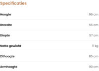 Counterstoel Ana - Afbeelding 3