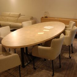 CHAIRES EN SOLDEN VIOLET EN TISSU BPL