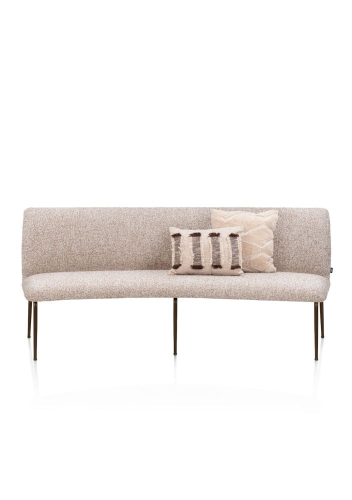 13Bd9D41D91A74B6576Bb49809129B90743F2358_Images_T_Ll_M_864D9890Bf214F169Ec94F31A612Ae89_Image.jpg Bovina, Eetkamerbankje 210 Cm - Stof Luton - Frame Steelbrown - Koper - Afbeelding 1