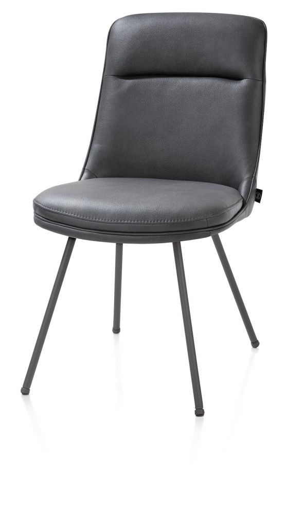 1Eb5Da67Dcfcd958E5C5Fc23Ceaa94B10269253B_Images_T_Ll_M_Df17983492Bc4D5289A5E85175F447Da_Image.jpg Mateo, Eetkamerstoel - 4-Pootjes - Graphiet - Pala - Antraciet - Afbeelding 1