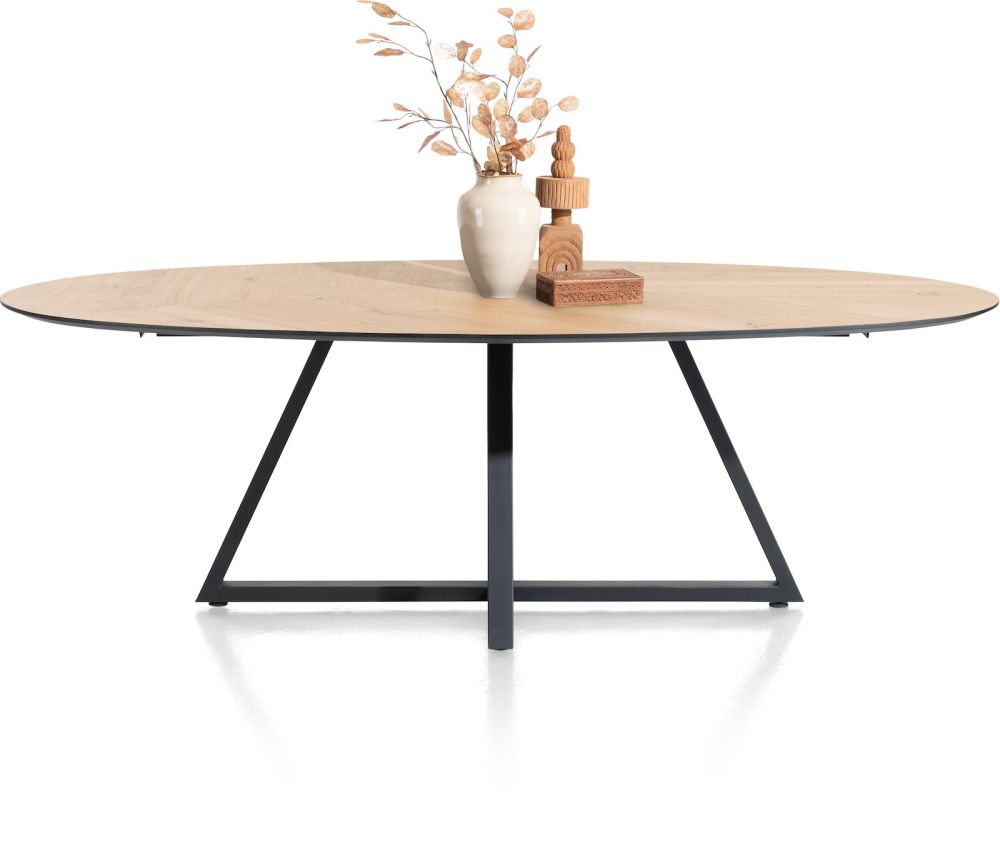 7B1152Db355C7776D68D0A74922B88Cdf5Fdc3F3_Images_T_Ll_M_D9D343D61C9A46B094319Ad885C60Fb3_Image.jpg Ridgefield, Eetkamertafel Ellips 240 X 120 Cm - Natural - Afbeelding 1