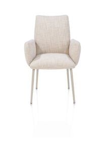 Bovina, armstoel - stof Luton + nosag - frame crème - Creme - Afbeelding 2