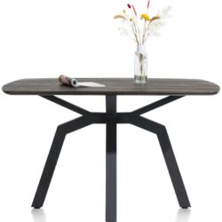 Livada, table de bar ovale 160 x 108 cm (hauteur: 92 cm)