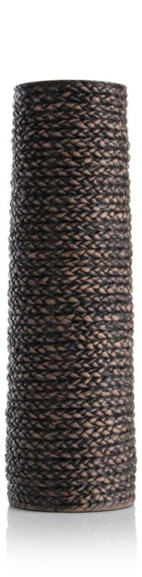 Adam vaas H49cm - Zwart