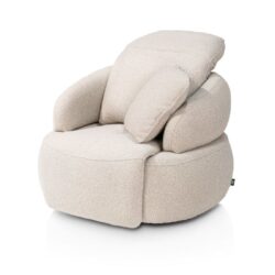 Hollywood, Homecinema fauteuil pivotant, dossier réglable, électrique repose