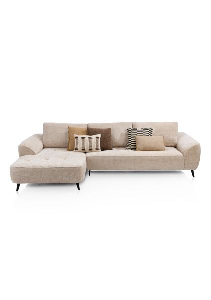 BELLUNO - Belluno, 3-zits arm rechts + longchair links + flex