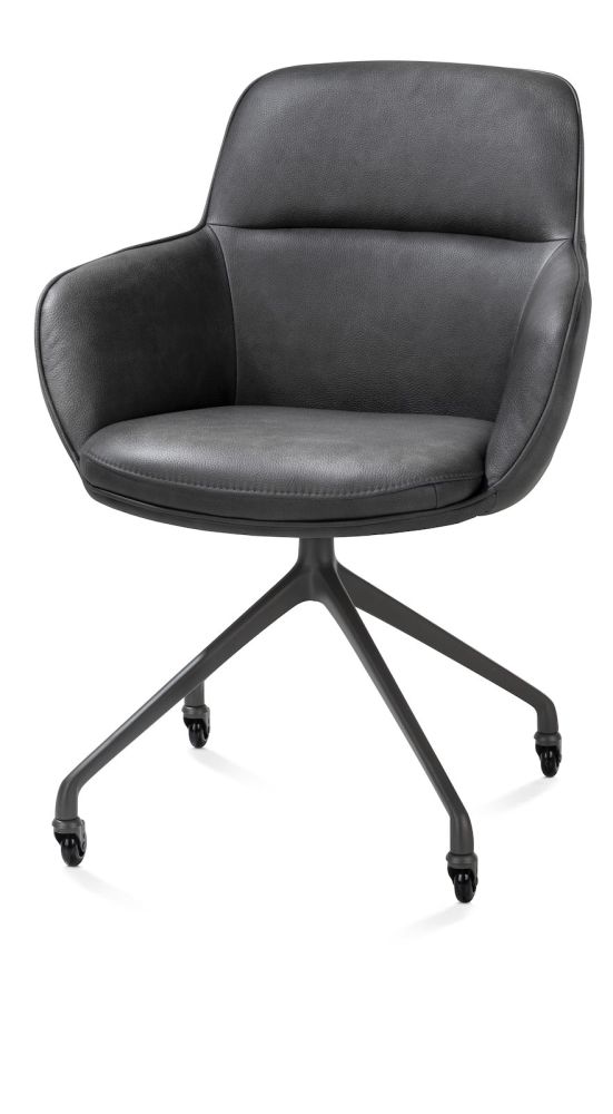 Fd340Fca43100F1F0783Ac163Cea0720148886Db_Images_T_Ll_M_A0Abce21Bb3440878216E719Cbf583C3_Image.jpg Mateo, Armstoel - Wielen - Graphiet - Pala - Antraciet - Afbeelding 1