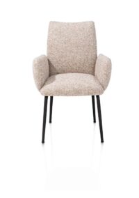 Bovina, armstoel - stof Luton + nosag - frame rough off black - koper - Afbeelding 2