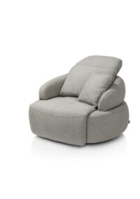 Hollywood, Homecinema fauteuil pivotant xl, dos réglable, électrique repose