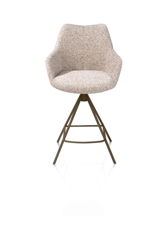 9E549F08Dab4614A8238632C77460Ddc0D3Cd8Fe_Images_T_Ll_M_92Cd01Aaa7514758Adfc1B79Cbee8Aa3_Image.jpg Mats, Barstoel - Metalen 4-Pootjes - Steelbrown - Luton - Koper - Afbeelding 1