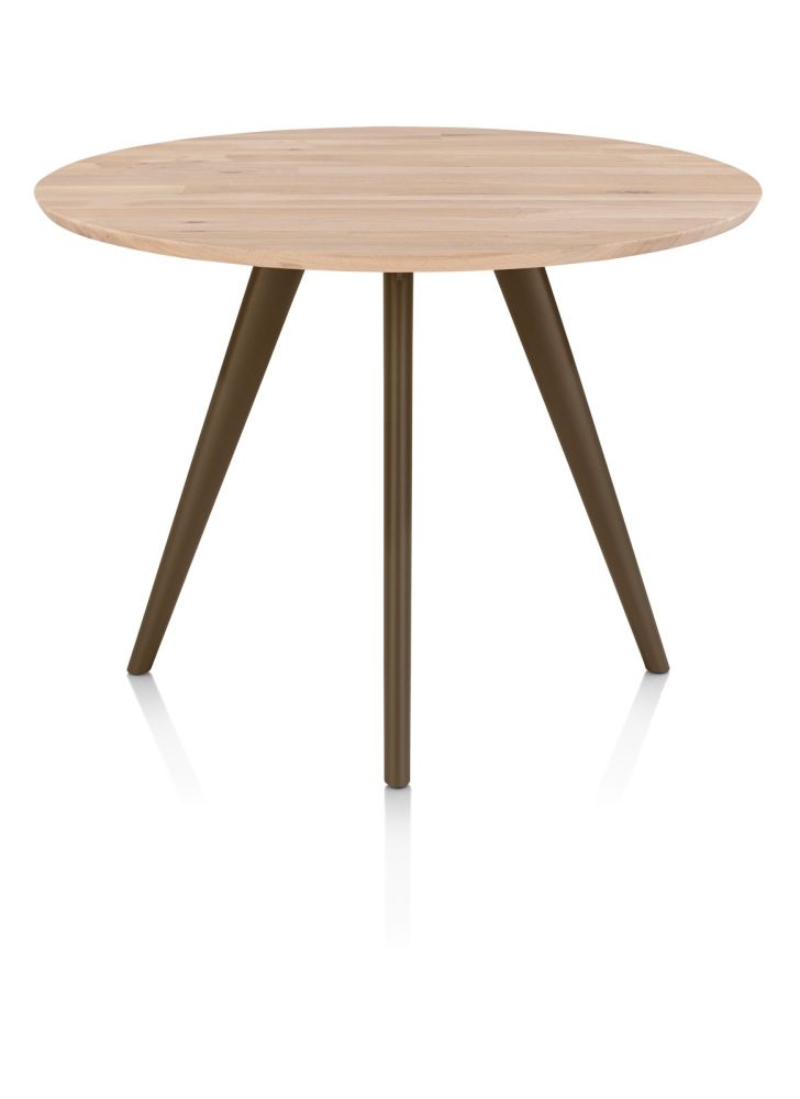 Arvada, bartafel 140 cm, rond, 4 poot - Steel Brown