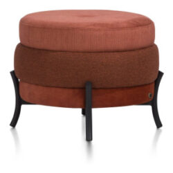 Timeless - Macaron poef H43cm - koper