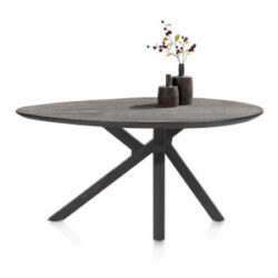 Cosenza, eetkamertafel 160 x 115 cm - Onyx