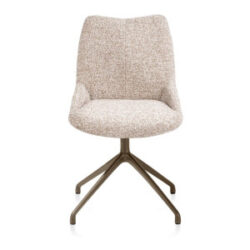 Mats, chaise - pivotante - steelbrown - Luton - Cuivre