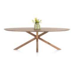 Trapani, eetkamertafel ellips 240 x 120 cm