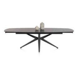 Lazio, table a rallonge 200 x 100 cm (+ 2 x 40 cm.)