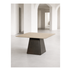 Milly salontafel h35cm - Cremekleurig