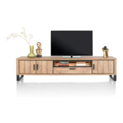 Pavarotti, buffet bas 240 cm - 3-portes + 1-tiroir + 1-niche (+ LED)