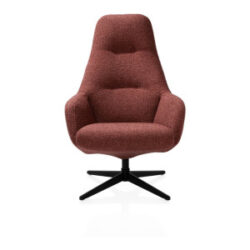 Vernon, fauteuil met draaifunctie - hoge rug