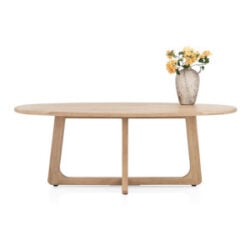 Almora, eetkamertafel 210 x 120 cm - Natural sand