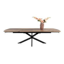 Pavalon, uitschuiftafel 200 (+ 78) x 100 cm - Driftwood