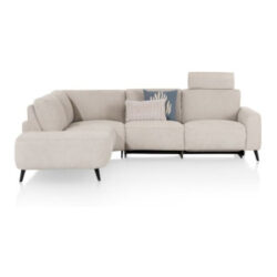 CARINI - Carini, hoekbank links - Stof Vada beige