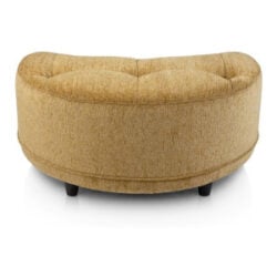 Borgia, poef/hocker 90 x 60 cm - Okergeel