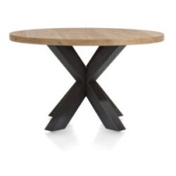 Metalox, table ronde 130 cm