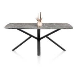 Palace, eetkamertafel 240 x 115 cm - centrale poot - Lichtgrijs