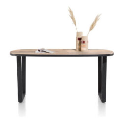Avalox, eetkamertafel ovaal 180 x 110 cm - kleur driftwood - V poot