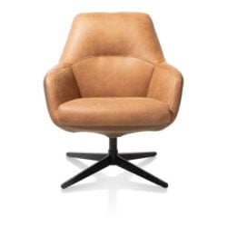 Vernon, fauteuil met draaifunctie - lage rug