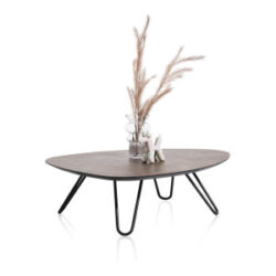 Masura, table basse 110 x 88 cm - Rouille