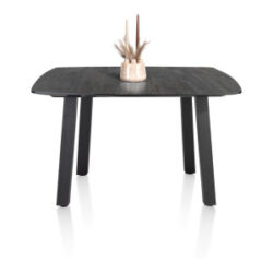 Palace, eetkamertafel 160 x 110 cm - 4-poten - Antraciet
