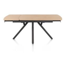 Novello, uitschuiftafel 140 (+ 50) x 100 cm - natural