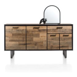 Avalon, buffet 170 cm - 4-portes + 1-tiroir - Driftwood
