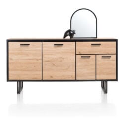 Avalon, dressoir 170 cm - 4-deuren + 1-lade - natural