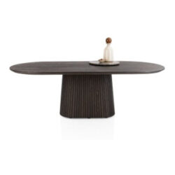 Ravello, eetkamertafel 240 x 120 cm - Basalt
