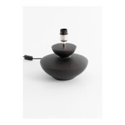 Noor lampenvoet 1*E27 - Zwart