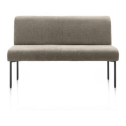 Reverso, banc 140 cm - confort ressorts - tissu Livigno - brun