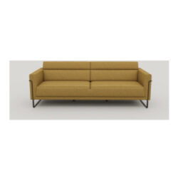 Fiskardo, Canap&eacute; 4 places - Tissu Vada - Jaune ocre