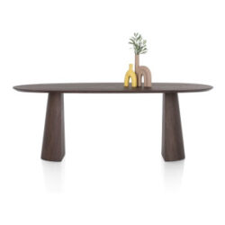 Trenton, eetkamertafel 210 x 105 cm - Clay