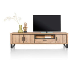 Pavarotti, lowboard 210 cm - 3-deuren + 1-lade + 1-niche (+ LED)