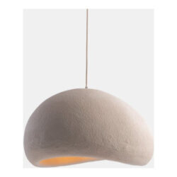 Isha hanglamp 1*e27 - Cremekleurig