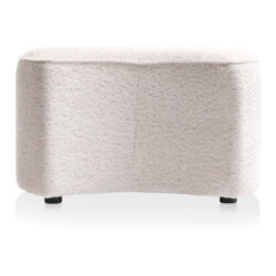 Roan pouf maan H44cm - Creme