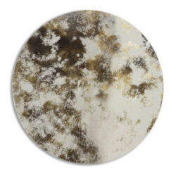 Moon miroir D88cm - Gris