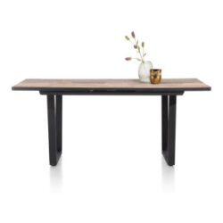 Avalox, uitschuif bartafel 160 (+ 50) x 98 cm - kleur driftwood - V poot