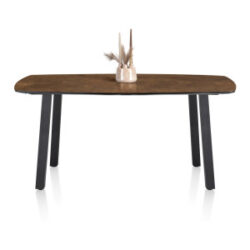 Palace, table de bar 180 x 110 cm - 4-pieds (hauteur: 92 cm) - Rouille